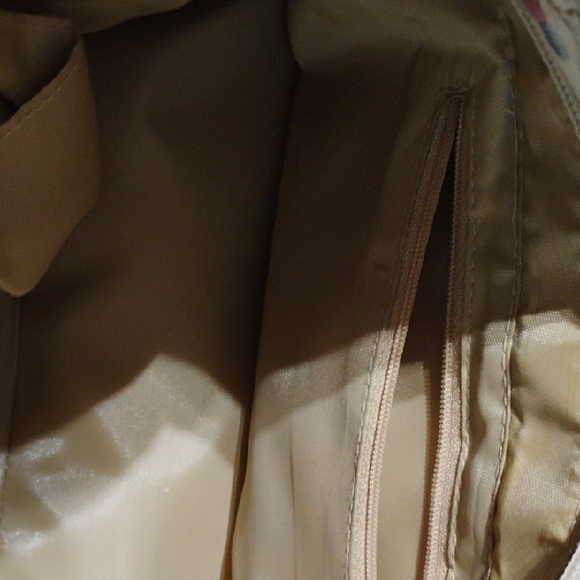 Longaberger White Floral Shoulder Bag - Picture 10 of 11